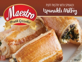 Puff Pastry with Spinach