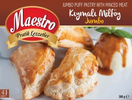Jumbo Puff Pastry with Minced Meat