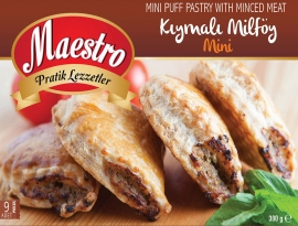 Mini Puff Pastry with Minced Meat